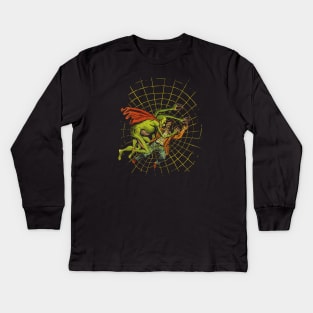 SPIDER THING 3 Kids Long Sleeve T-Shirt